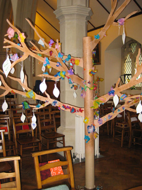 Our happy Easter Sunday Tree